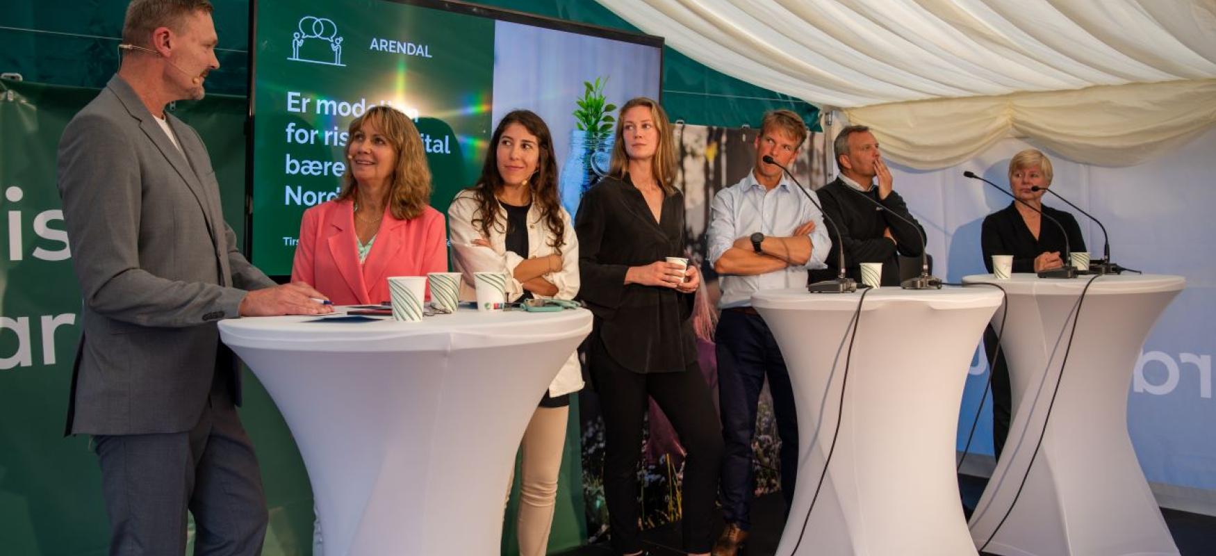 Paneldebat under arendalsuka