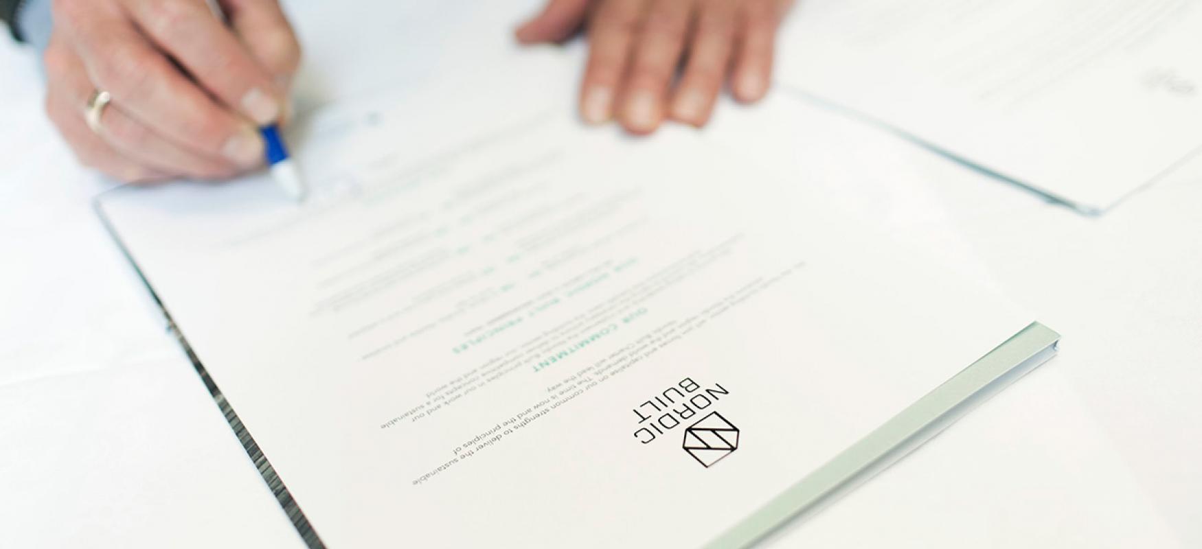 A person signing the Charter.