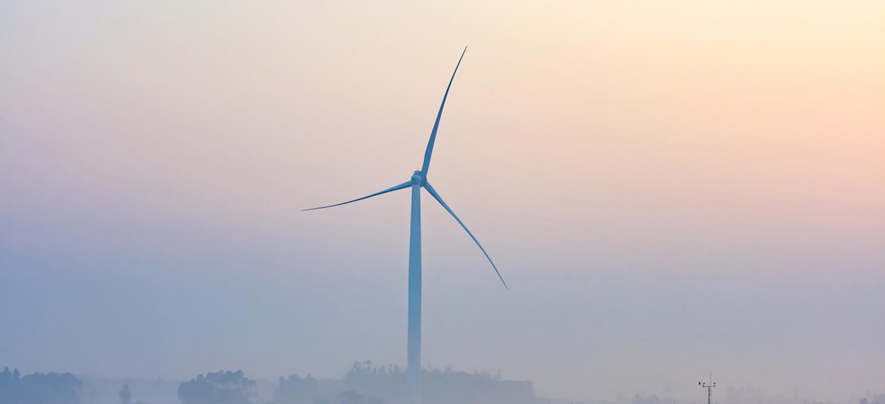 Windmills and solar panels